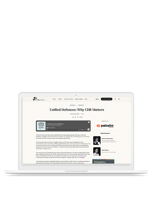 統一防禦：CDR 為何重要