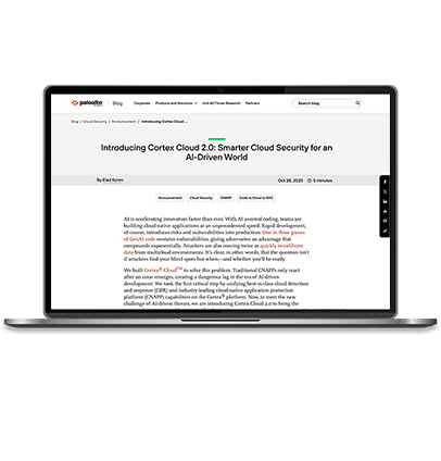 Cortex Cloud 2.0 簡介：AI 驅動世界更有智慧的雲端安全性