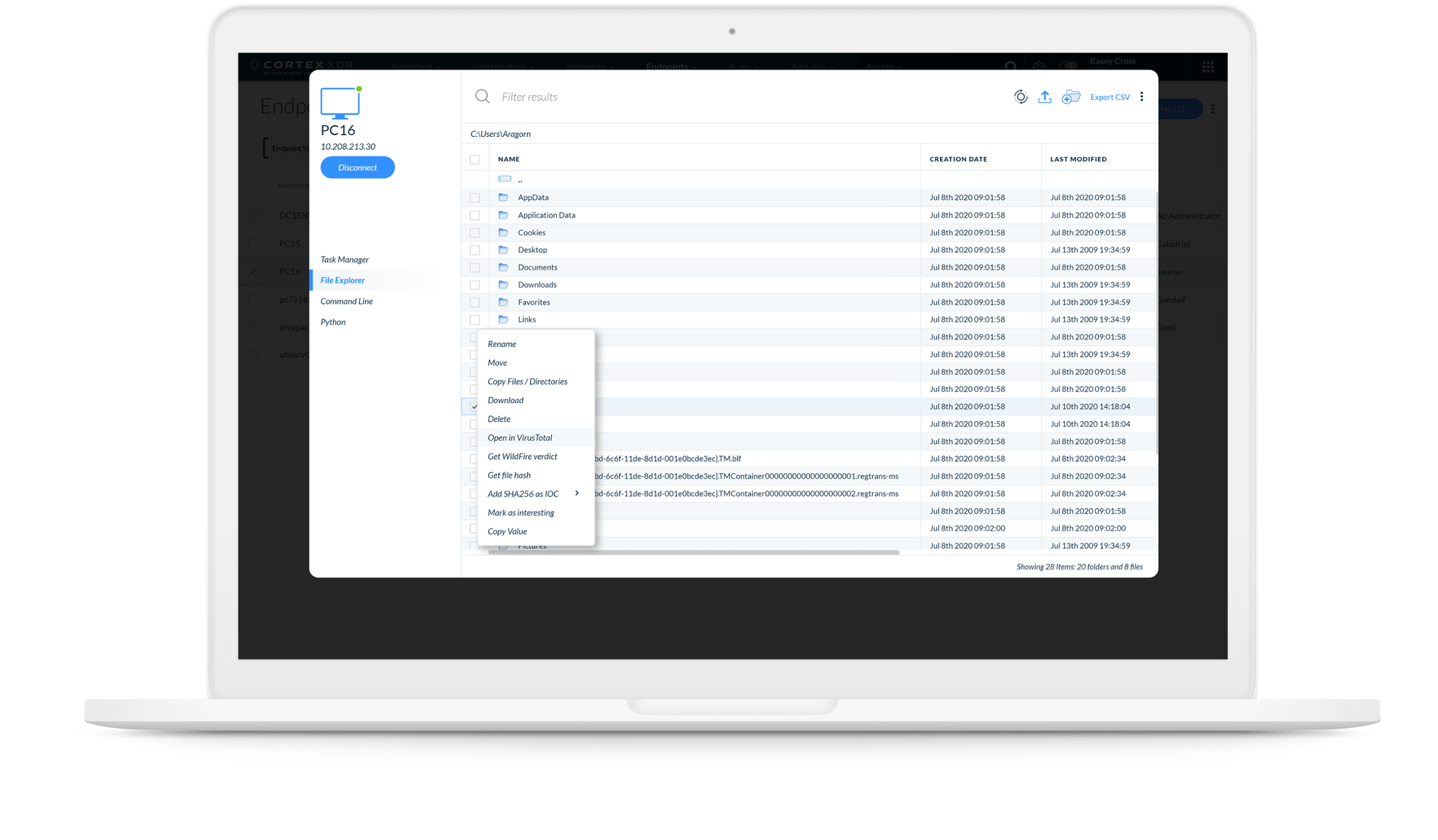 偵測 Live Terminal