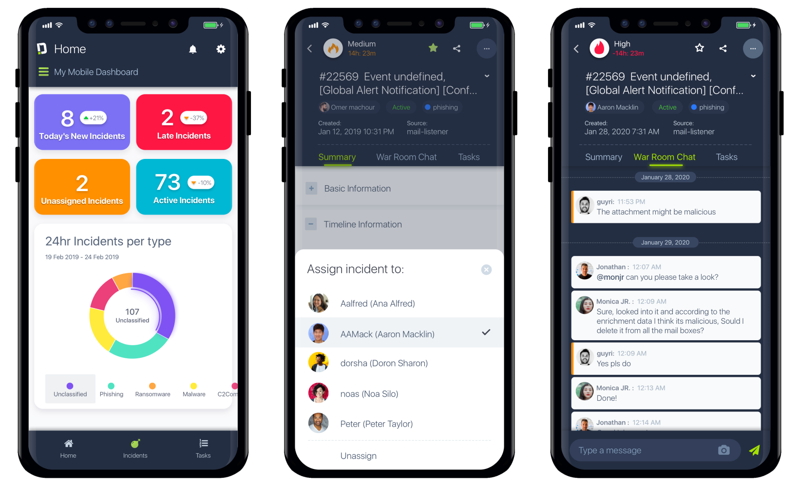 CORTEX XSOAR 行動應用程式
