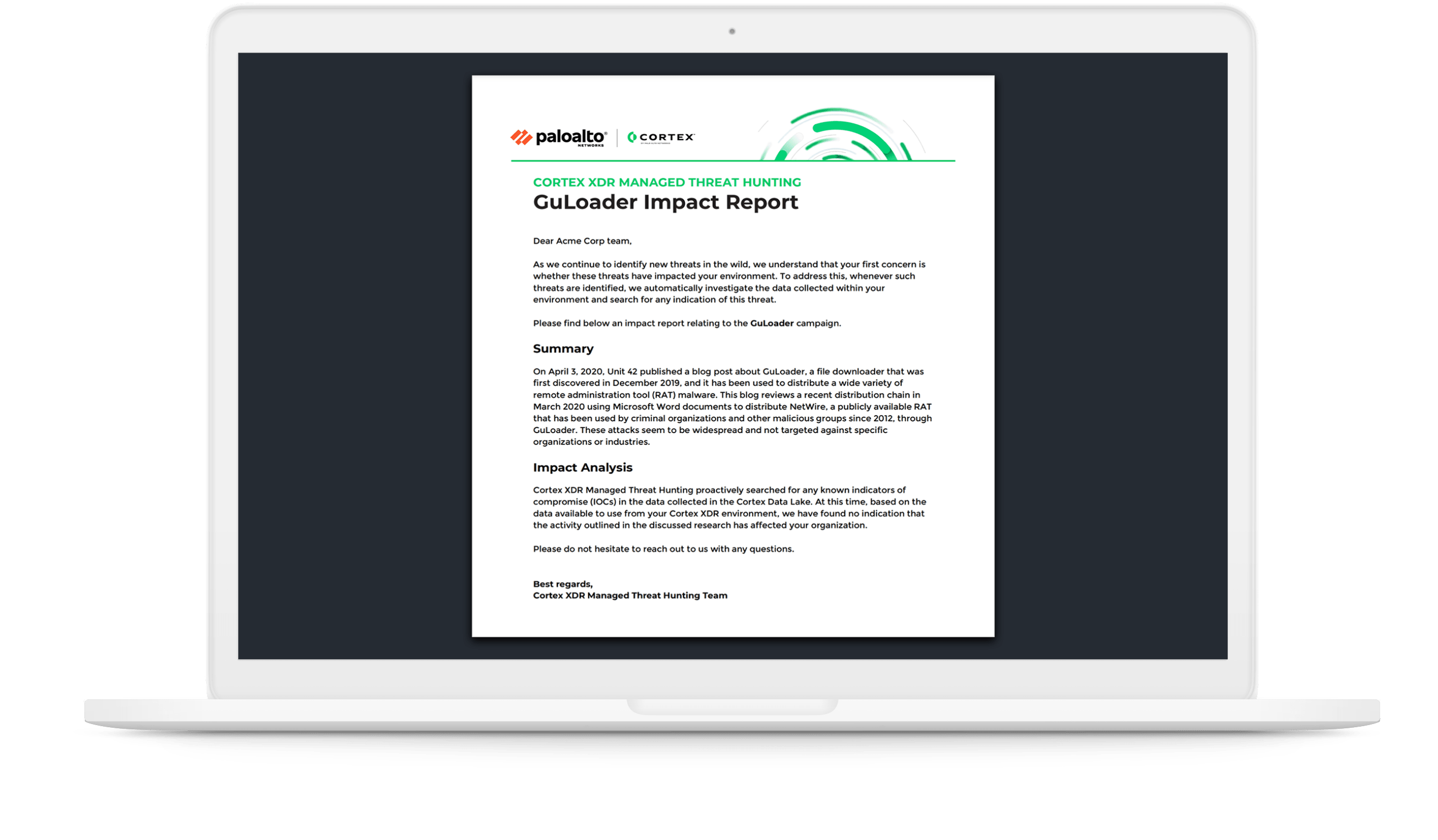 規範性的報告能讓您滿懷信心地採取行動