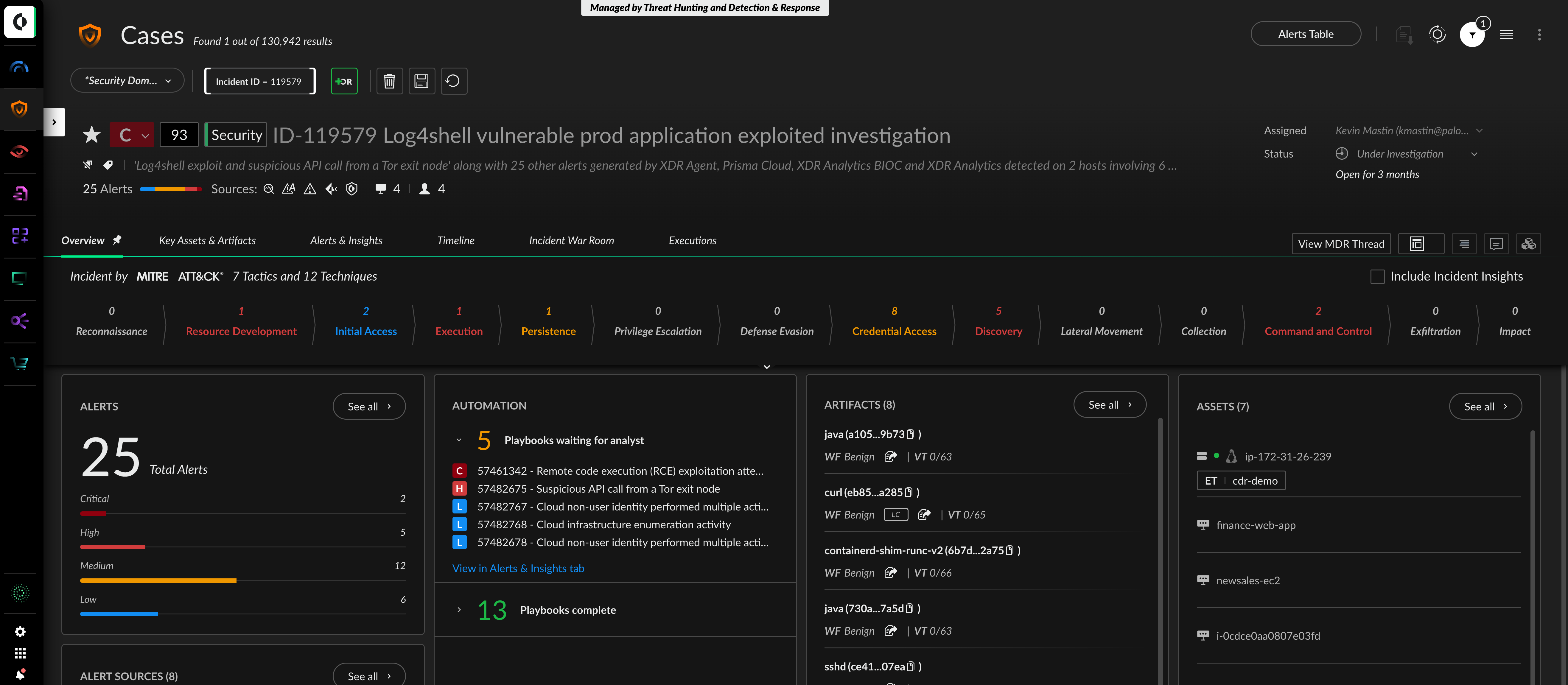 Cloud Detection and Response (CDR) 
