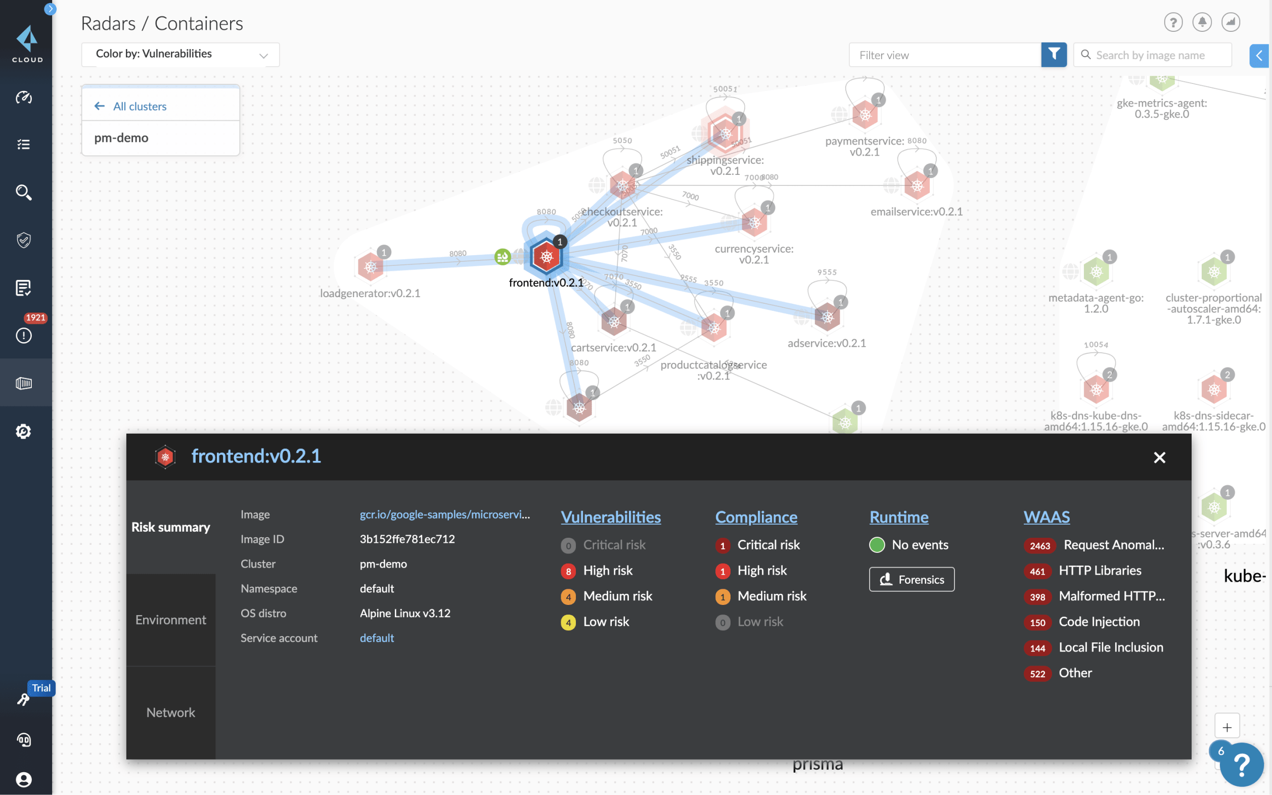 雲端工作負載防護