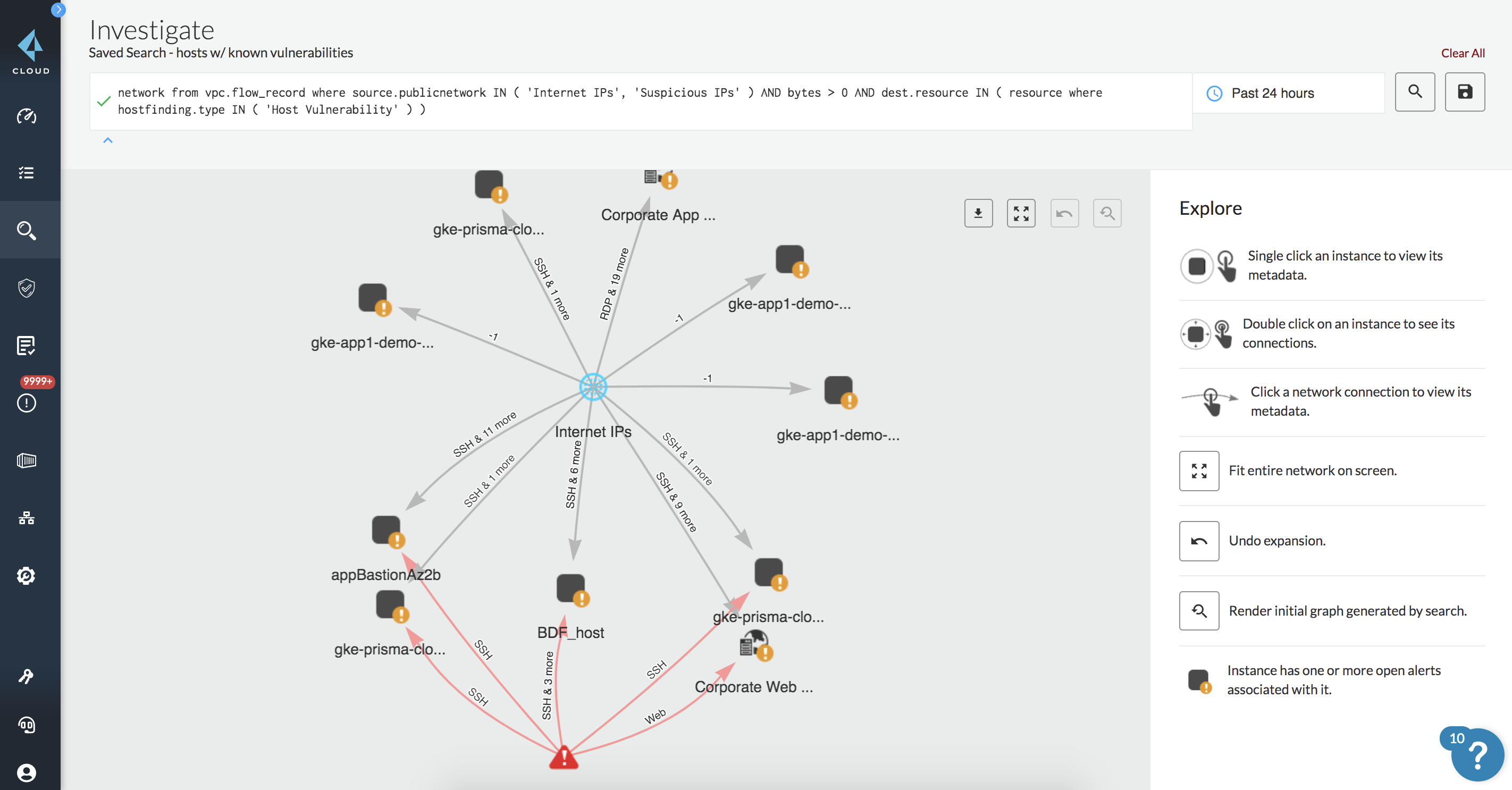 威脅情報式威脅偵測政策