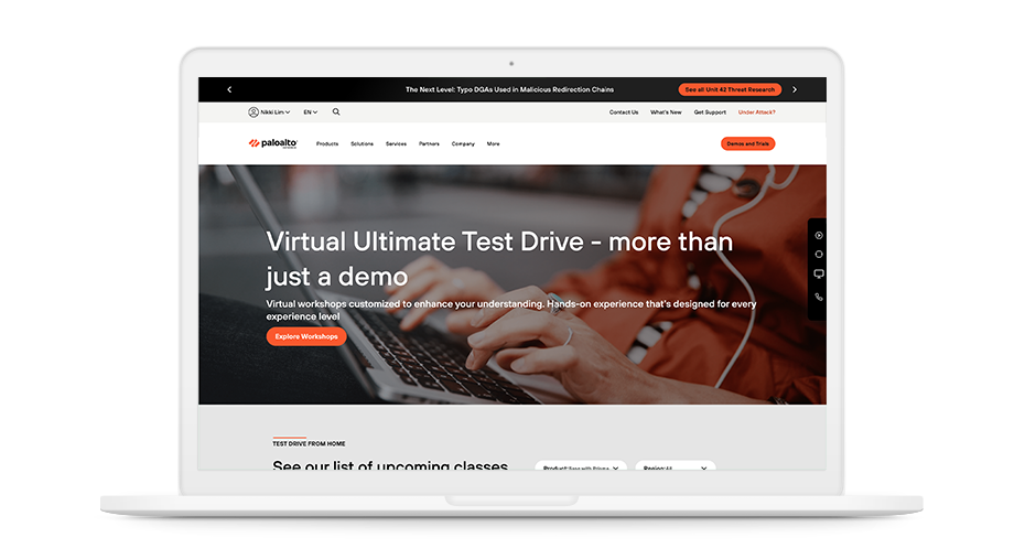 使用 Prisma SASE 進行測試