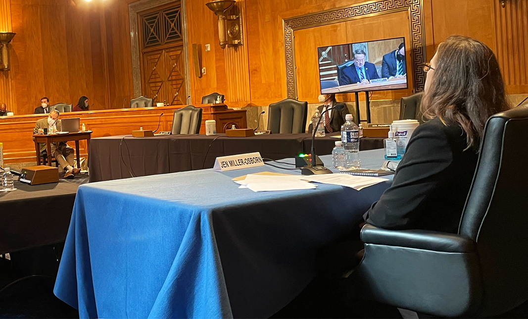 Jen Miller-Osborn 證實